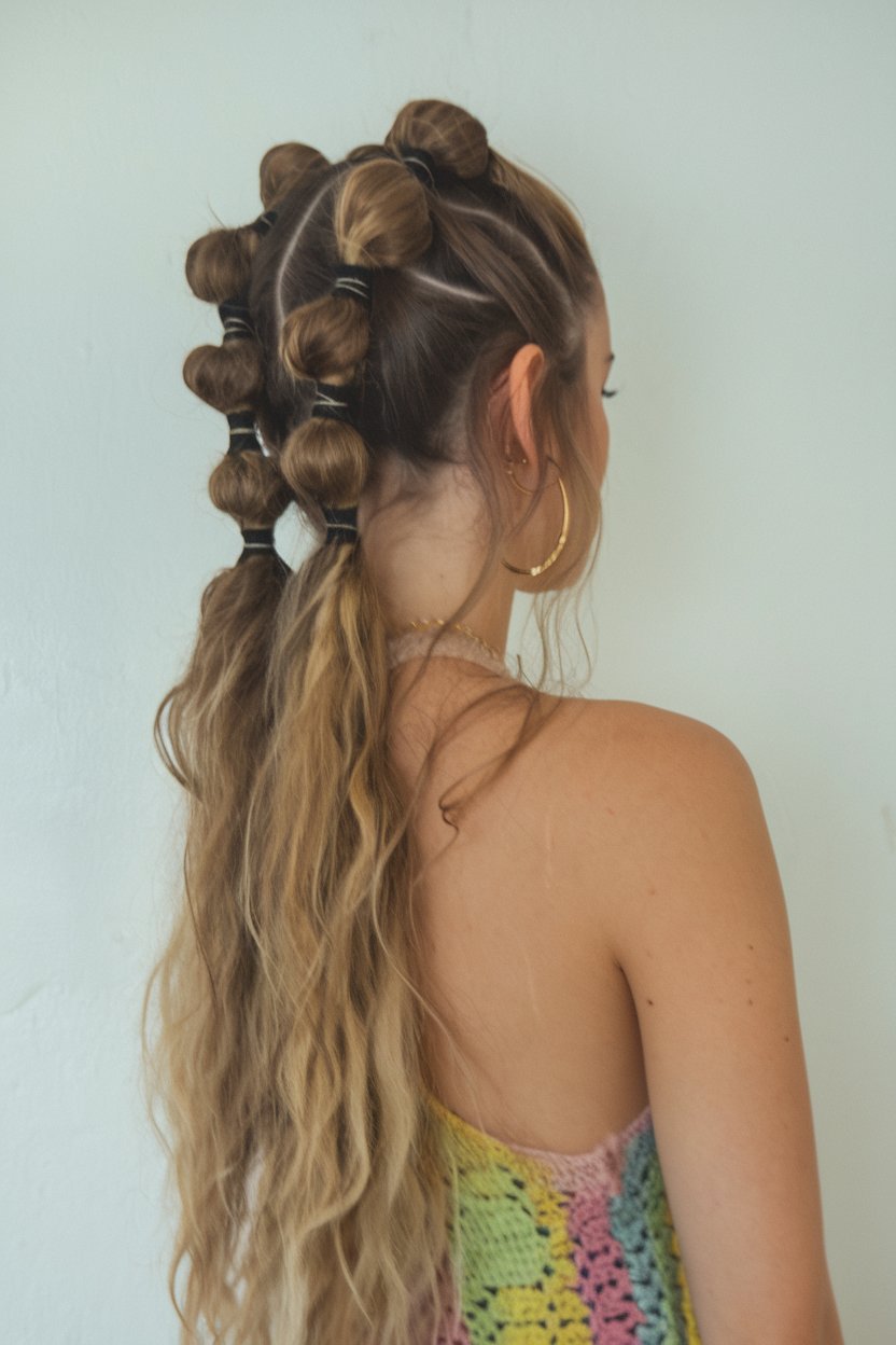 Bubble Ponytail Charm
