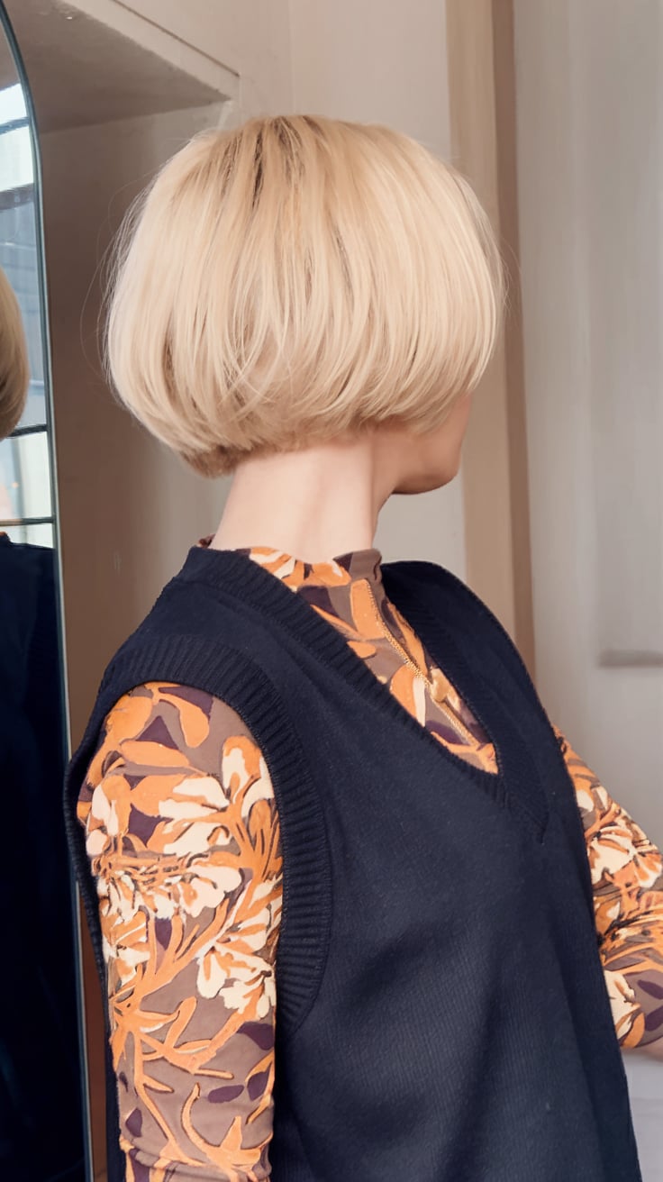 Modern Blonde Bob