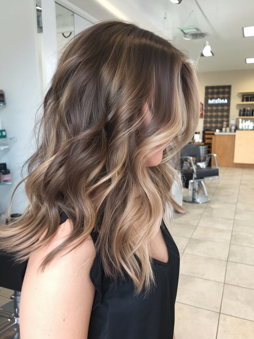 Rich Chestnut Waves