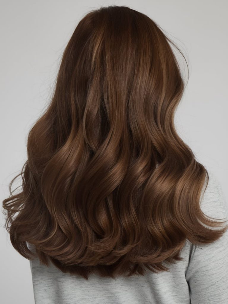 Glossy Mocha Curls