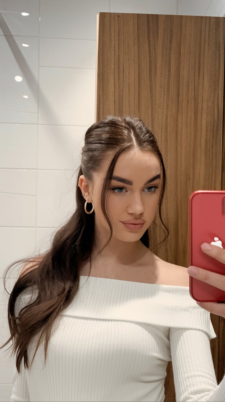 Classic Half-Up Glam