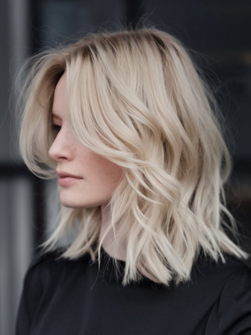 Blended Blonde Waves