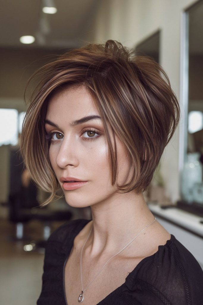 Soft Caramel Bob