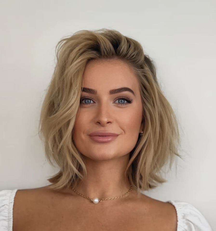 Soft Wavy Lob