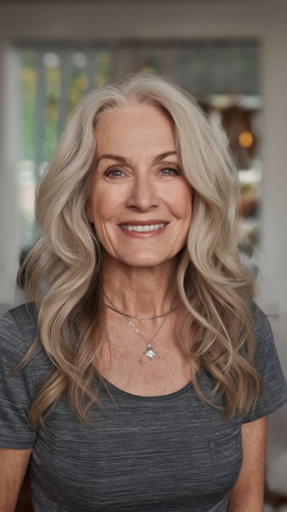 Elegant Silver Waves for Timeless Beauty