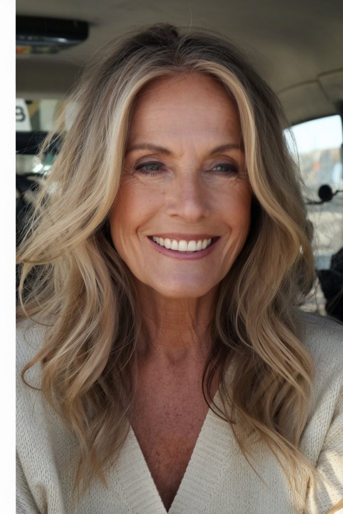 Golden Beach Waves for a Relaxed Look