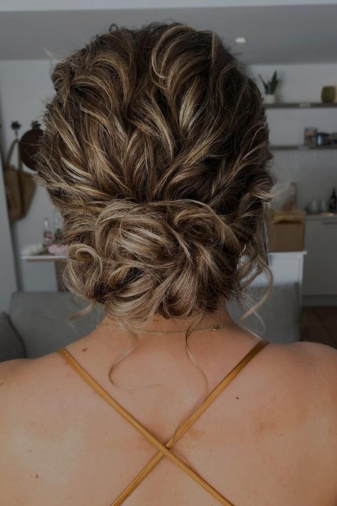 32. Shaggy Updo