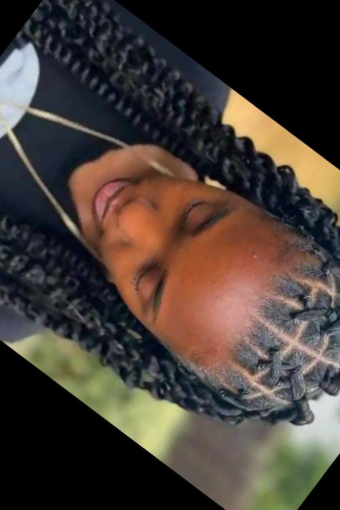 35. Shaggy Cornrows