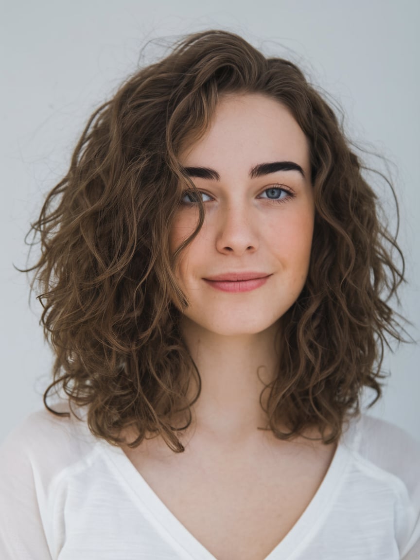 Polished Shoulder-Length Waves