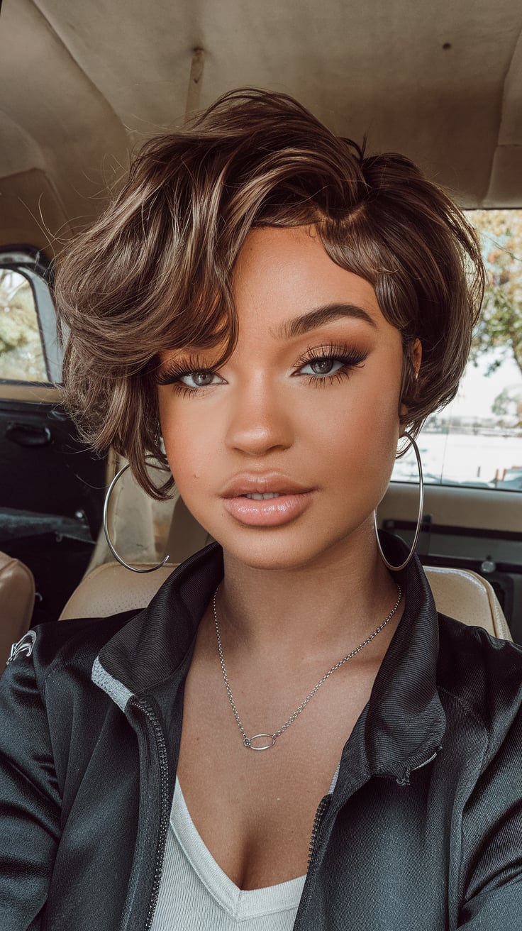 Sophisticated Curved Bob
