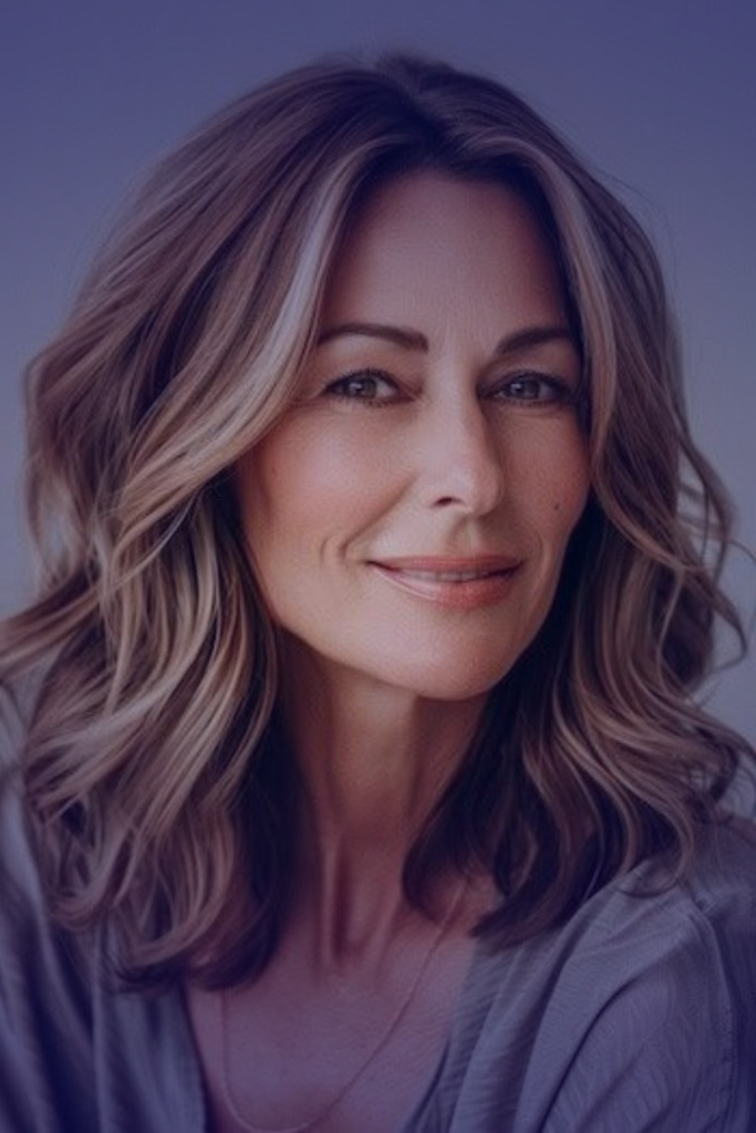 4. Soft Waves with Highlights