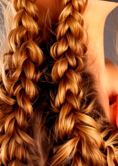 42. Shaggy French Braid