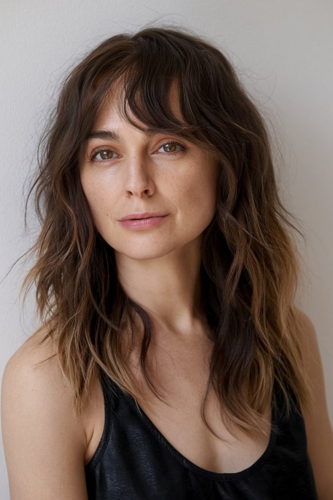 Soft Waves with Caramel Highlights