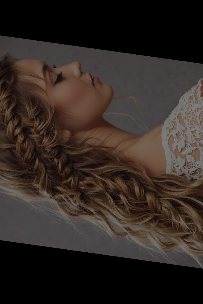 43. Shaggy Fishtail Braid