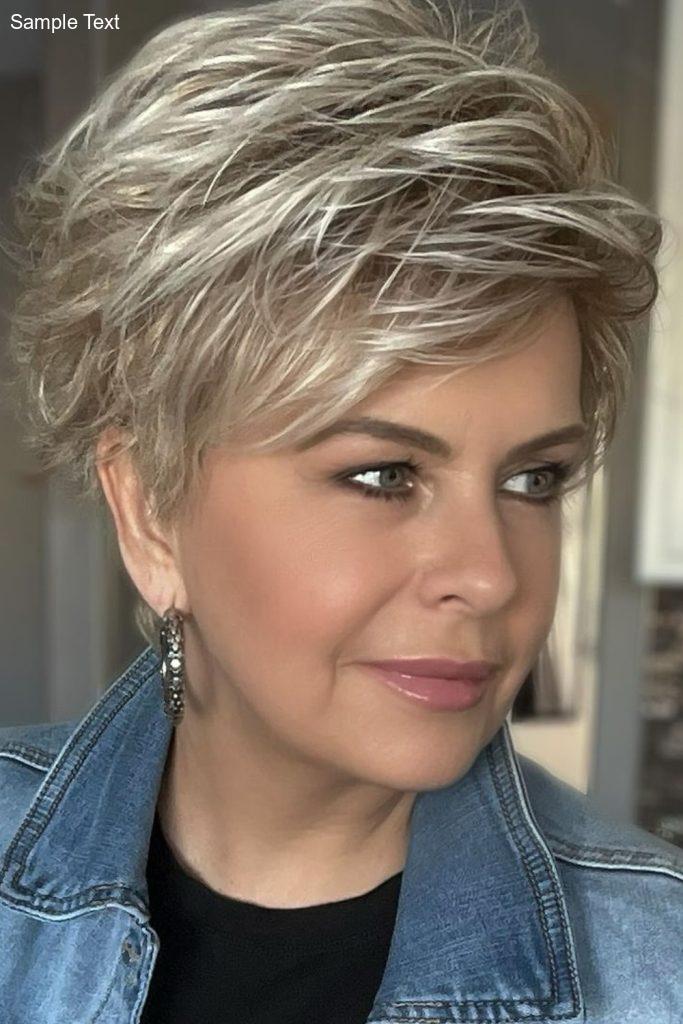 47. Shaggy Layered Pixie