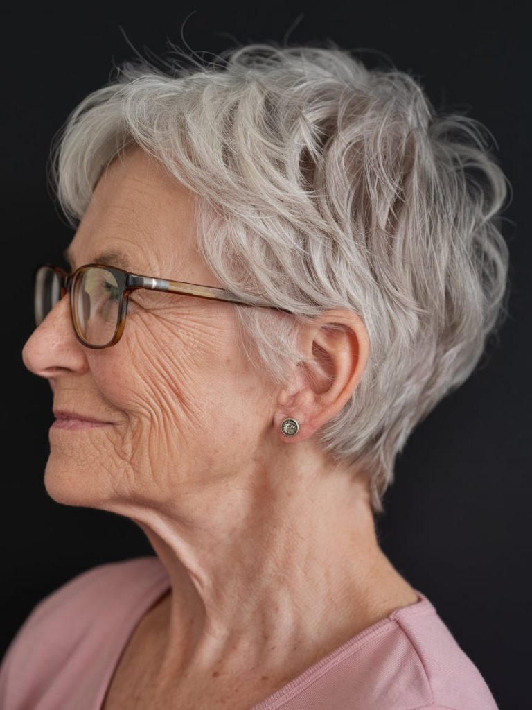 Elegant Feathered Bob
