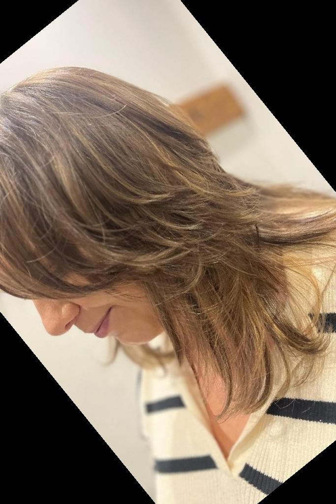 50. Shaggy Layered Bangs