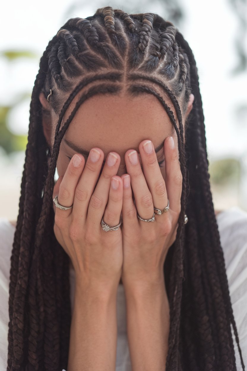 Classic Center-Parted Braids