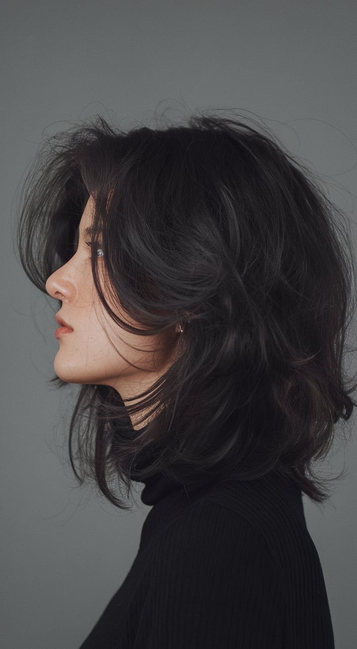 Voluminous Layers with Dark Undertones