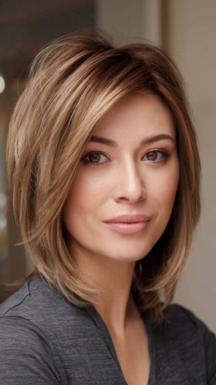 Soft Ombre Lob