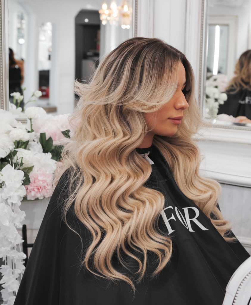 Champagne Blonde Elegance