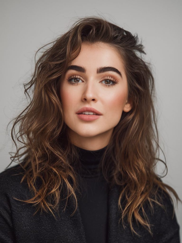 Warm Chestnut Curls