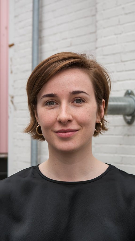 Bold and Edgy Layered Bob Style