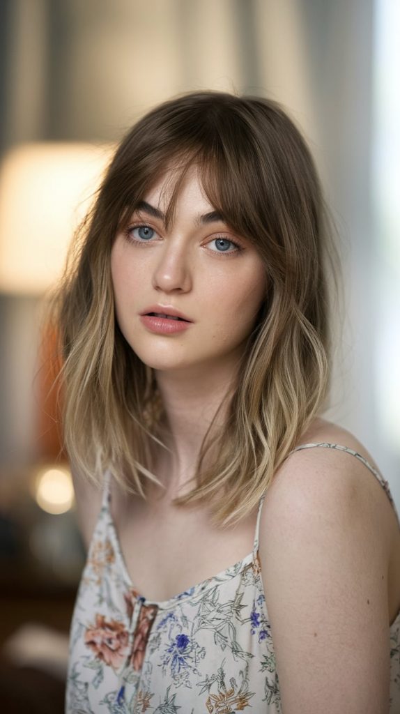 Classic Brunette Bob