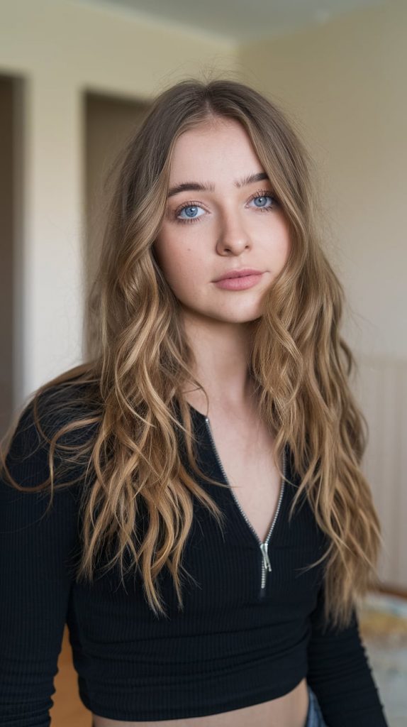 Smoky Brunette Highlights