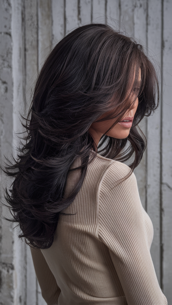 Sleek Ash Brown Layers