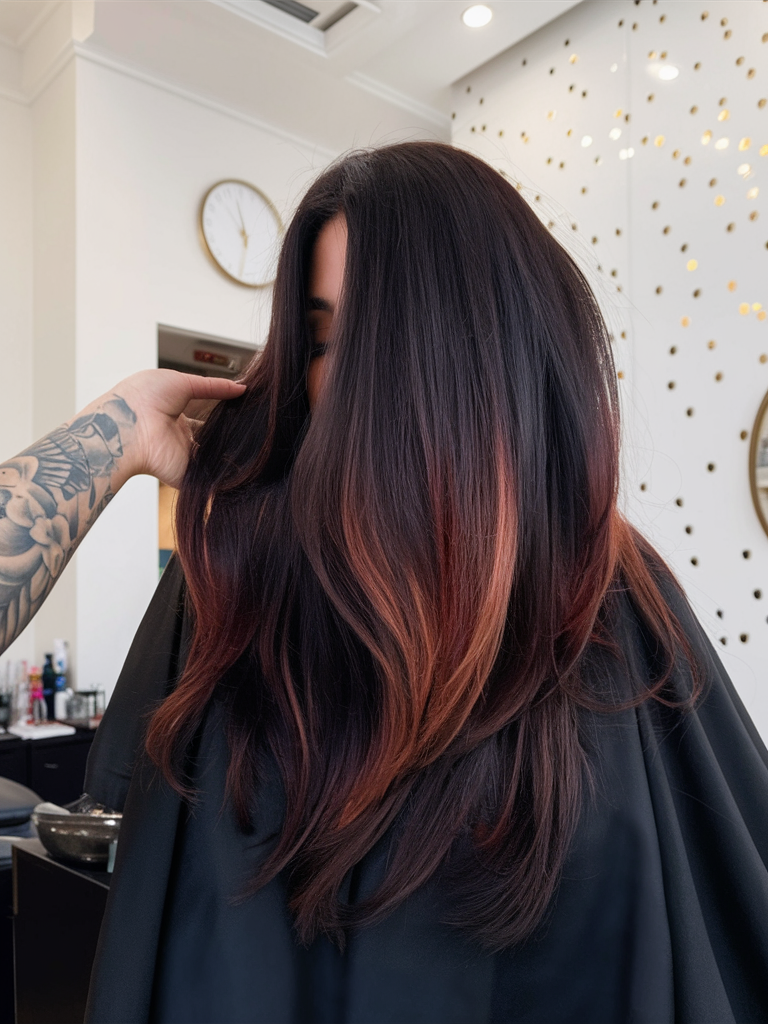 Dark Chocolate Balayage