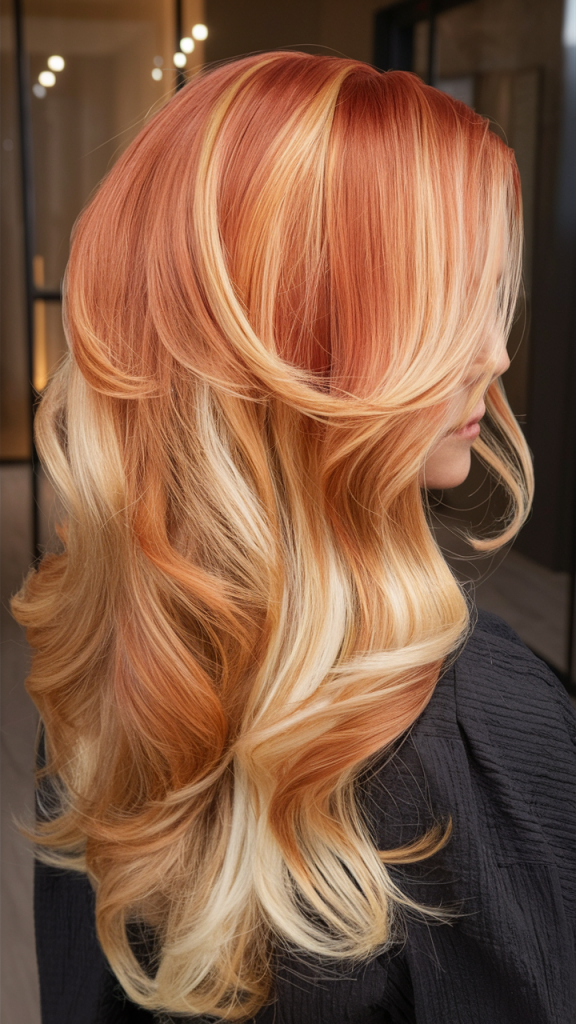Copper Blonde Ombre