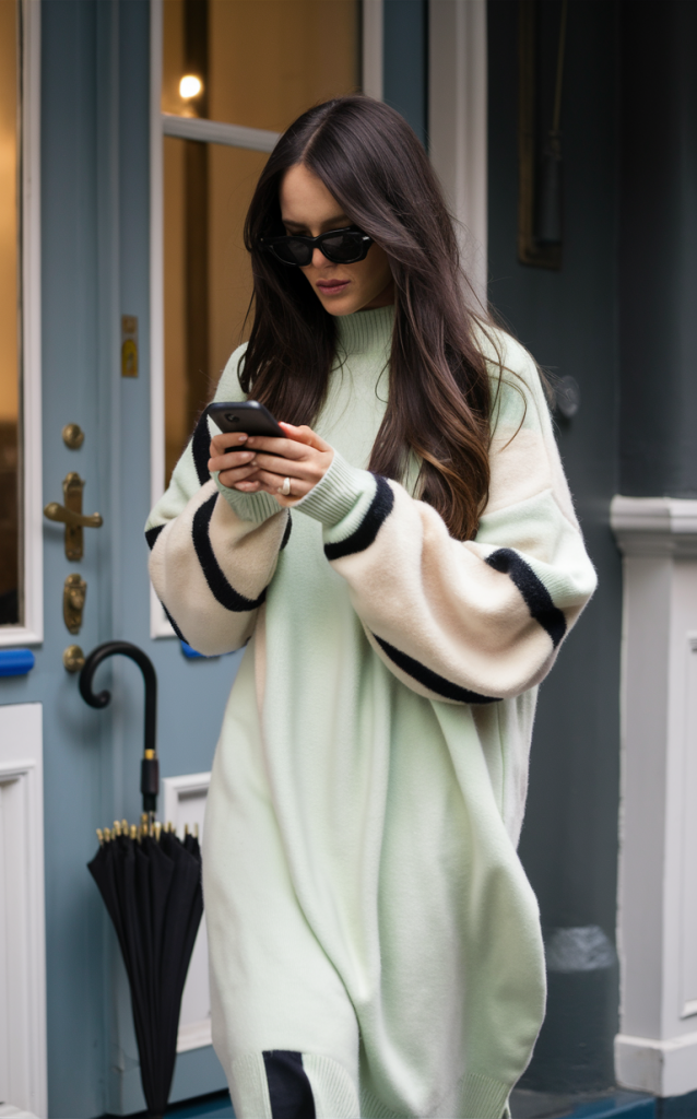 Tousled Black Waves