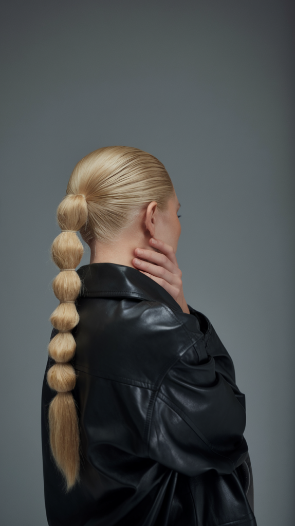 Modern Bubble Ponytail