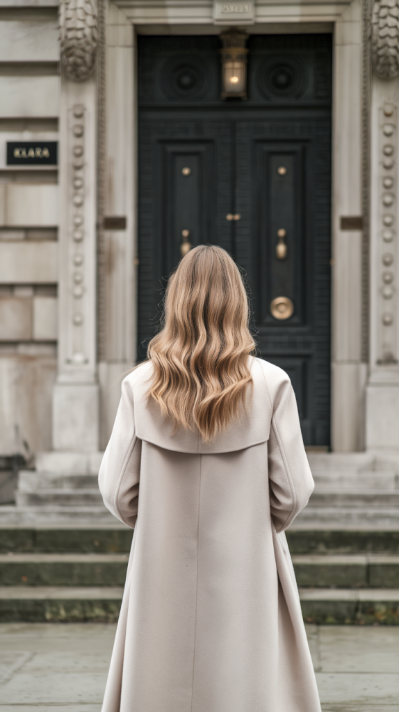 Loose Low Ponytail with Natural Waves