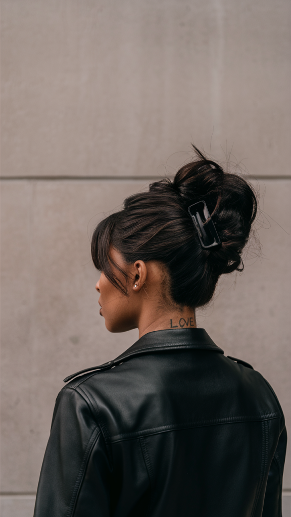 Chic Claw-Clip Updo