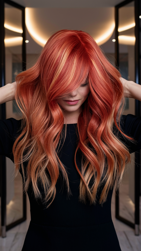 Copper Blonde Ombre