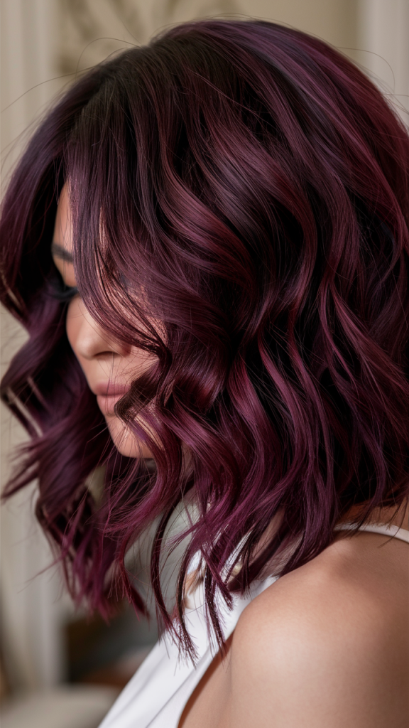 Warm Waves in Brown Color