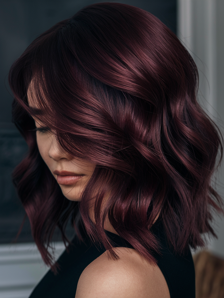 Warm Waves in Brown Color