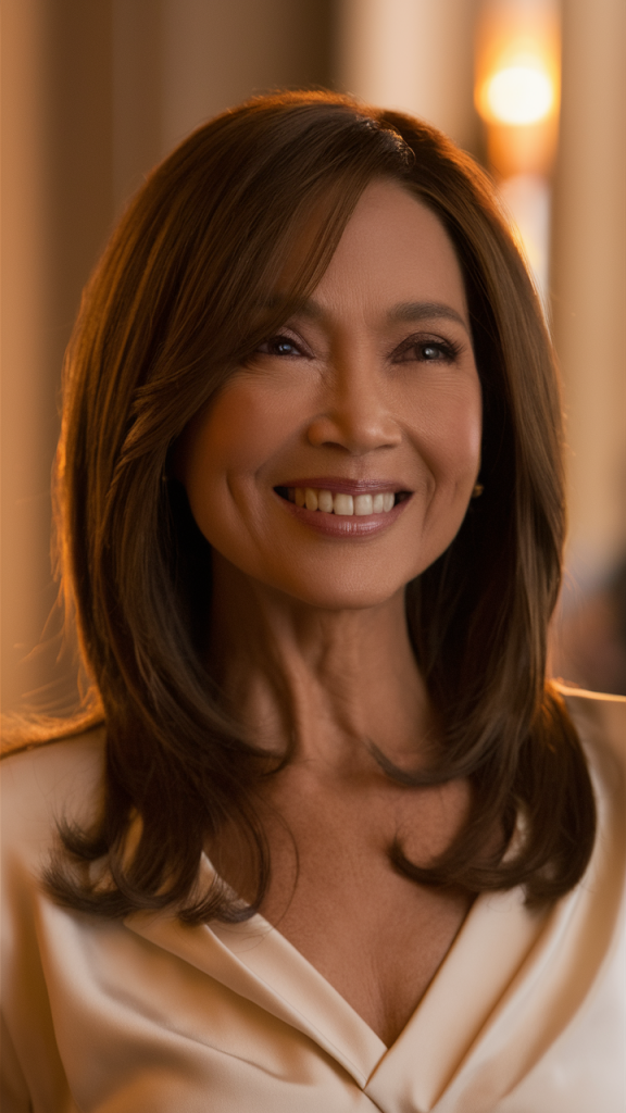 Sleek and Polished Long Bob