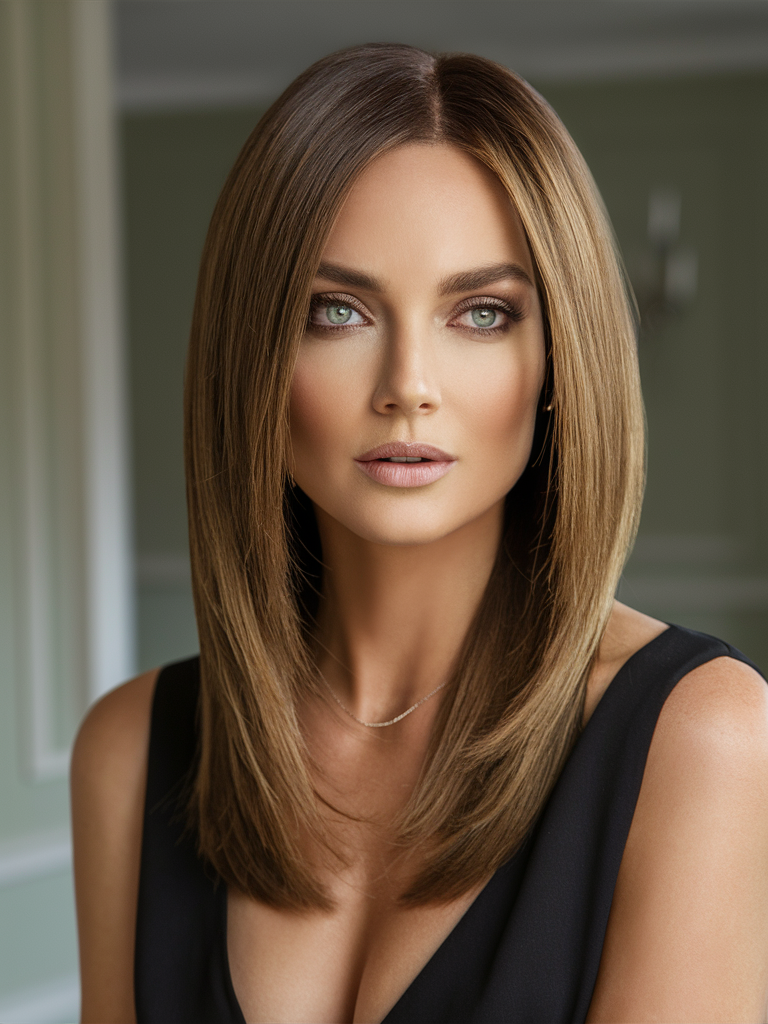 Soft Layers with Subtle Balayage