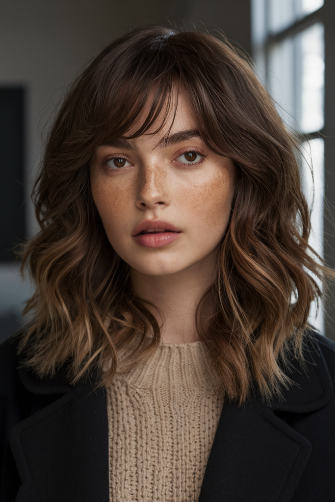 Dimensional Caramel Highlights