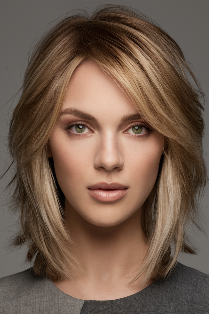Soft Blonde Bob