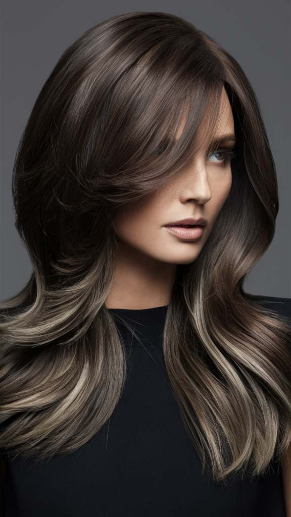 Dark Chocolate with Subtle Ash Highlights