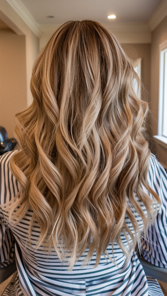 Icy Platinum Blonde Layers