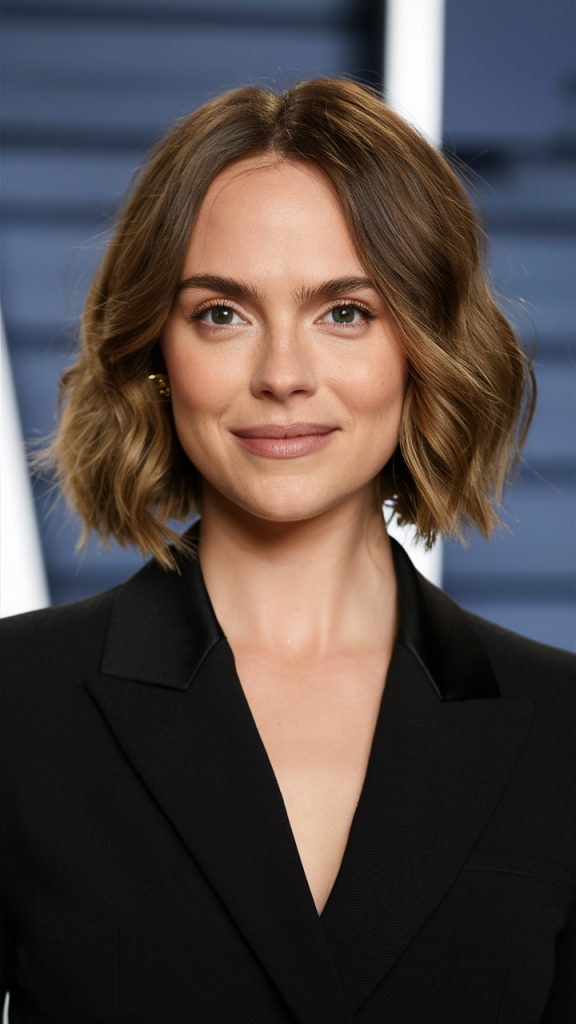 Classic Bob with Soft Waves
