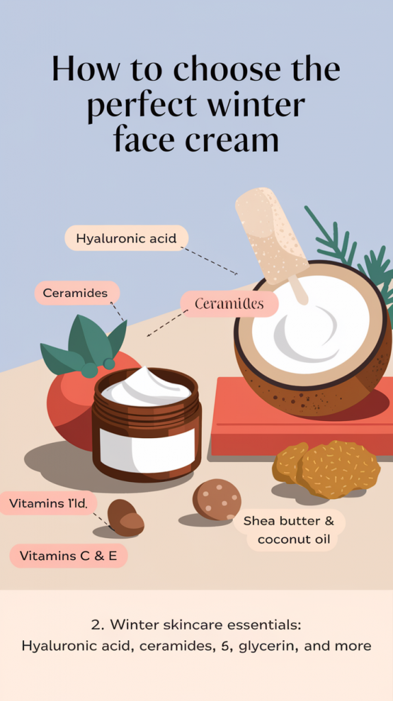 Key Ingredients to Look for in Winter Moisturizers