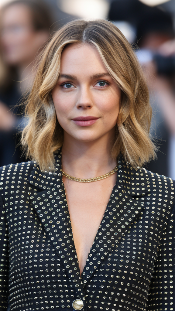 Soft Beachy Waves for Medium-Length Hair